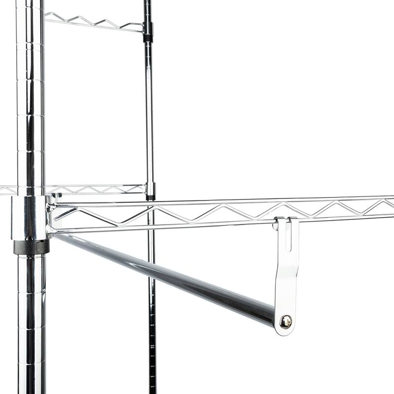 Closet Organizer Garment Rack Clothes Hanger Home Shelf