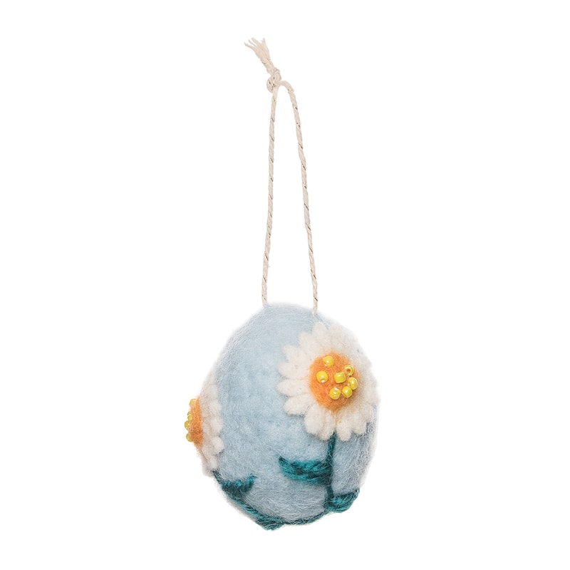 Daisy Egg Easter Spring Decorative Hanging Tree Ornament