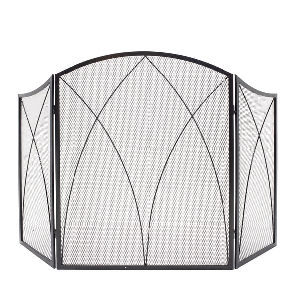 Pleasant Hearth Arched Steel Fireplace Screen Bed Bath & Beyond