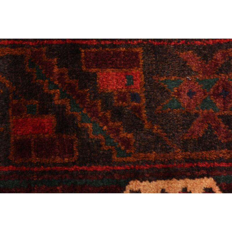 ECARPETGALLERY Hand-knotted Teimani Charcoal Wool Rug - 3'3 x 5'1