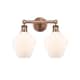Option Cased Matte White / Antique Copper
