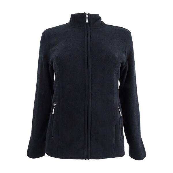 karen scott zero proof fleece jacket