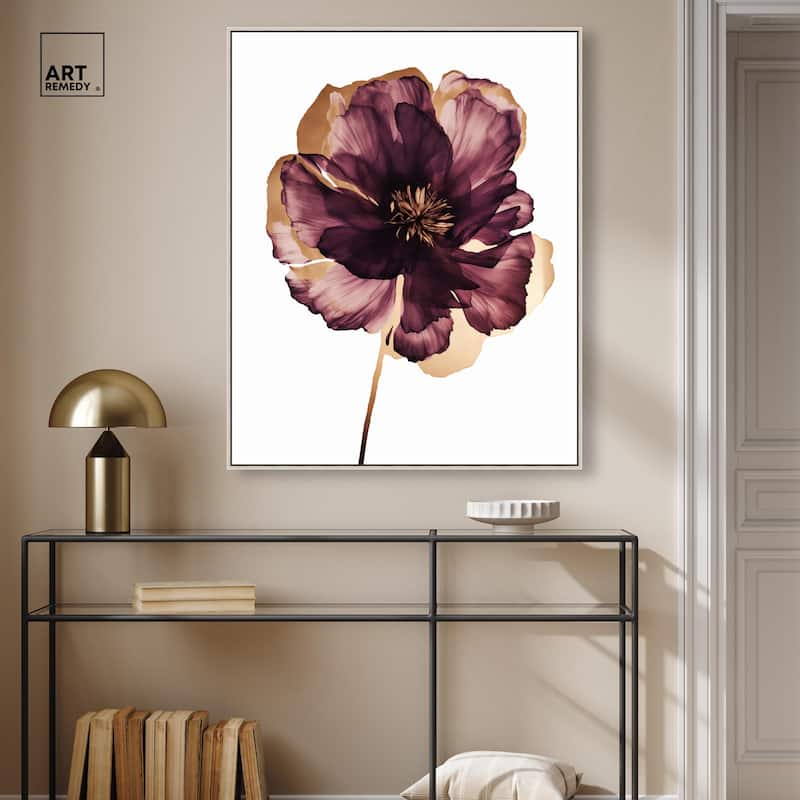 Lilac Blooming I Canvas by Art Remedy