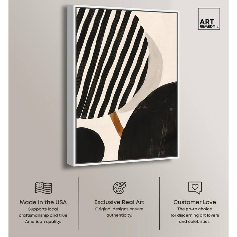 Linear Contempo Canvas by Art Remedy