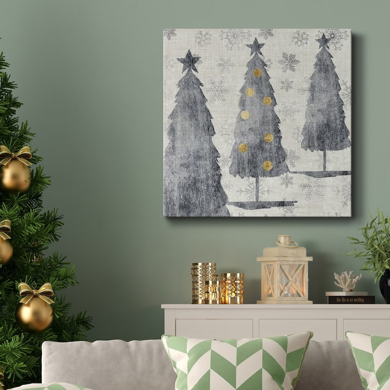 Sophisticated Christmas Collection G-Premium Gallery Wrapped Canvas - Ready to Hang