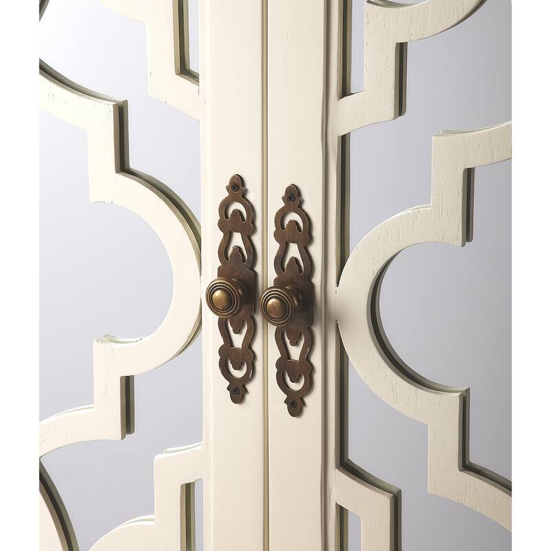 Morjanna White Tall Cabinet