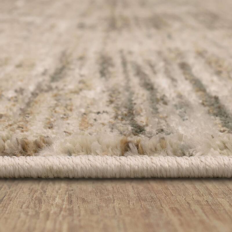 Mohawk Home Striped Kenilworth Cream Area Rug
