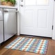 preview thumbnail 18 of 132, Premium Washable Super Soft Diamond Modern Mayfield Rug Blush - 1'8" x 2'6"