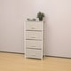 preview thumbnail 3 of 11, LCM Home Fashions Multiple Shelf Drawer Foldable Storage Chest Night Stand Four Drawer