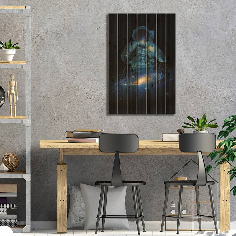 The Architect Print On Wood by Nicebleed - Multi-Color
