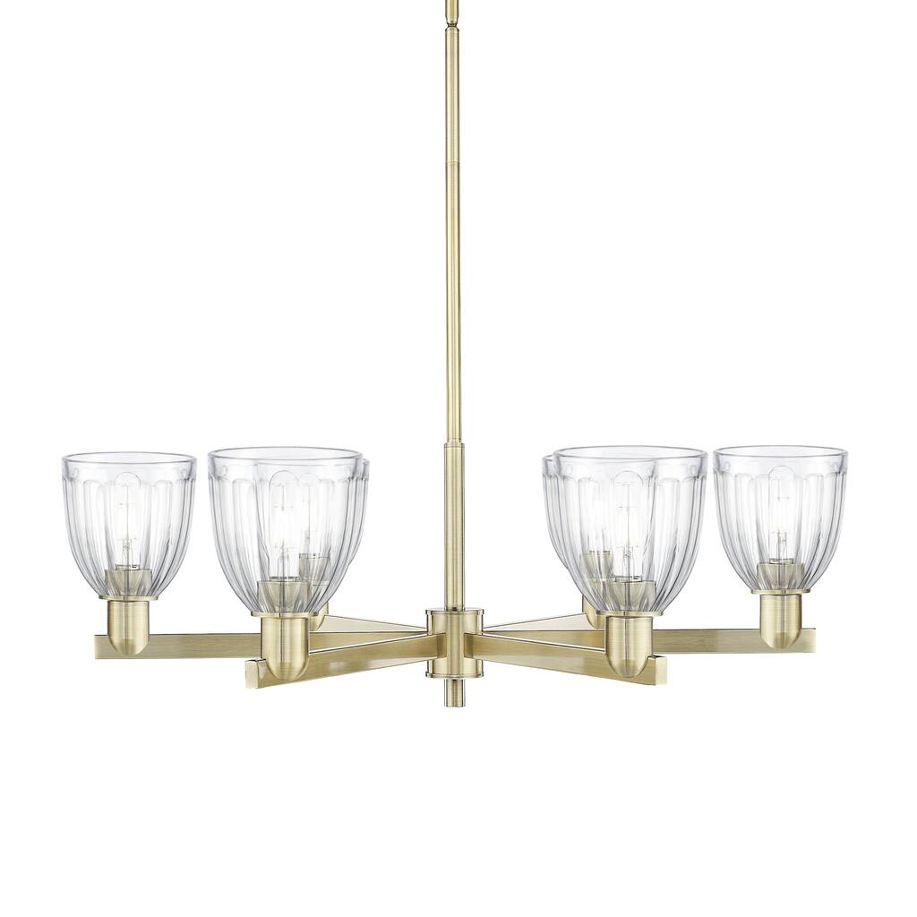 Innovations Lighting 716-6CR-12-36 Brookfield Chandelier Brookfield 6