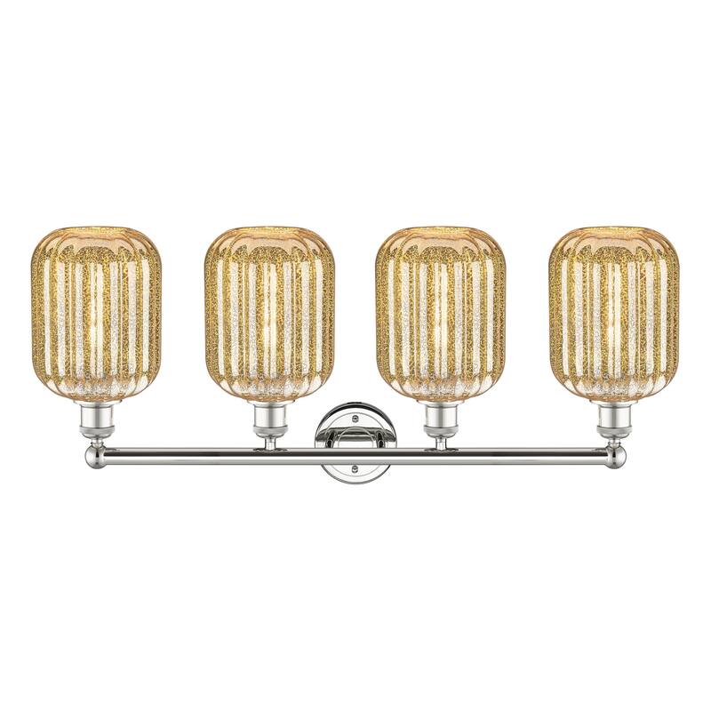 Innovations Lighting Endless Possibilities Edison - Preston - 4 Light 34" Jar Shade Bath Vanity Light