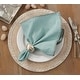 preview thumbnail 2 of 0, Whip Stitched Design Napkin (Set of 4)