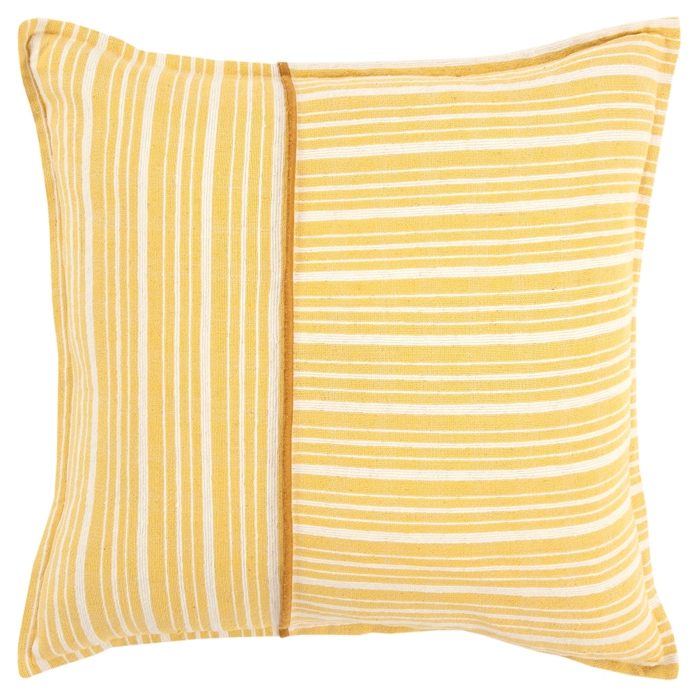 Yellow Stripe Throw Pillows Bed Bath Beyond