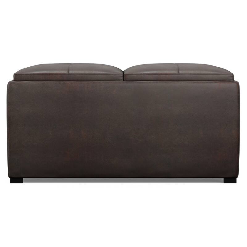 WYNDENHALL Franklin Wide Contemporary Table Ottoman