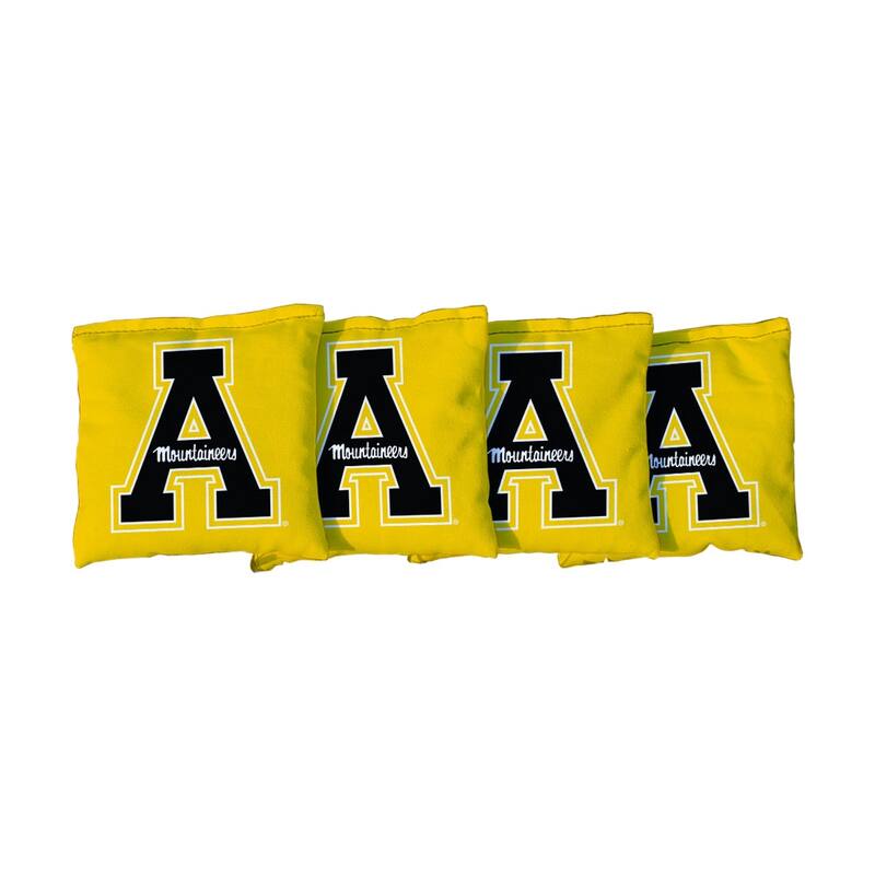 Appalachian State Mascot Cornhole Bags - All-Weather Resin Filled