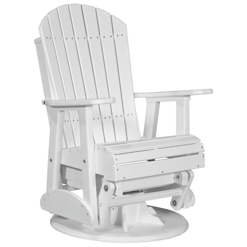 Poly Lumber Adirondack Swivel Glider Chair