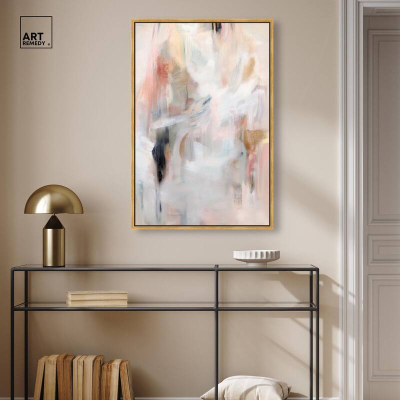 Drifting Colors II Canvas by Art Remedy