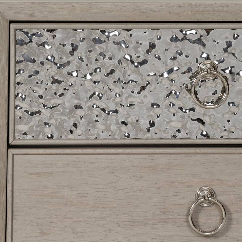 Furniture of America Fable Modern Solid Wood 5-Drawer Chest