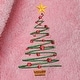 preview thumbnail 9 of 19, Sweet Kids 100% Polyester SUPER PLUSH Double Brushed Hooded Bathrobe - CHRISTMAS TREE