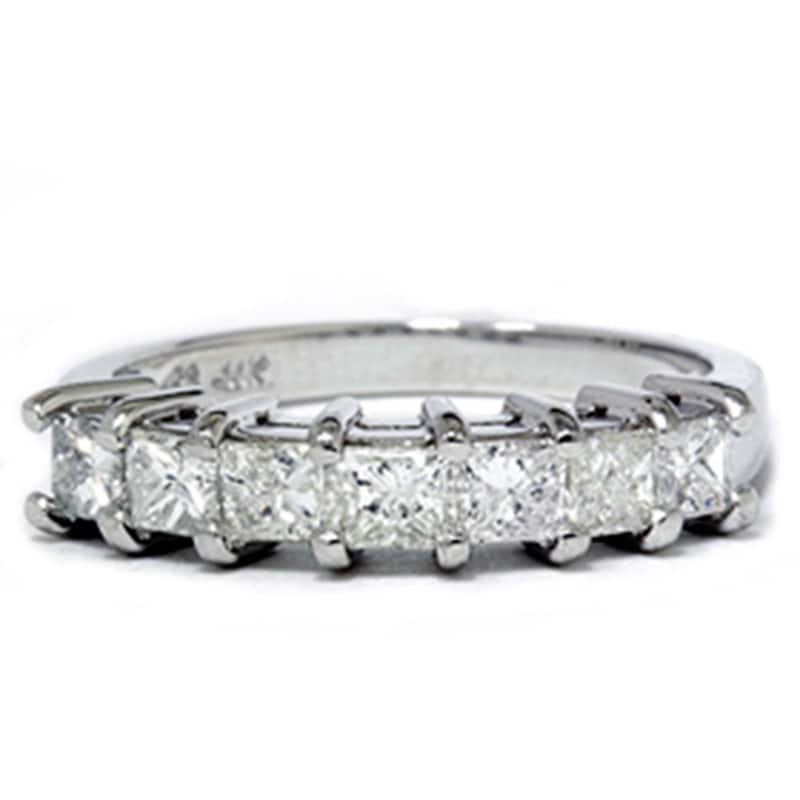 1ct Princess Cut Diamond Wedding Anniversary Ring