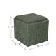 preview thumbnail 6 of 15, HomePop Storage Ottoman with Tray Top