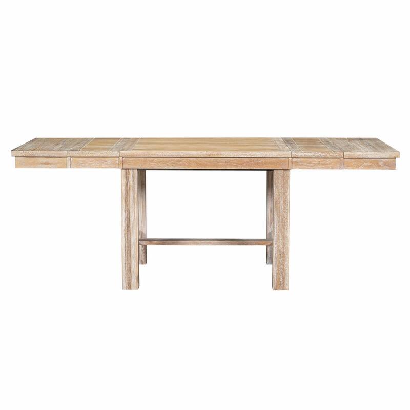 6PCS Extendable Dining Table With Bench