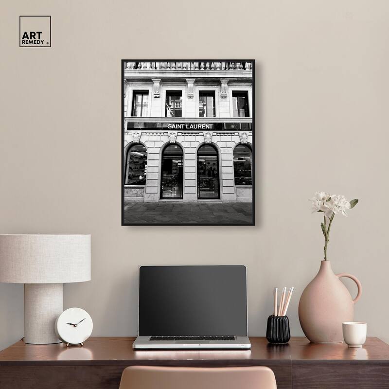 Glam Store front II Canvas by Art Remedy