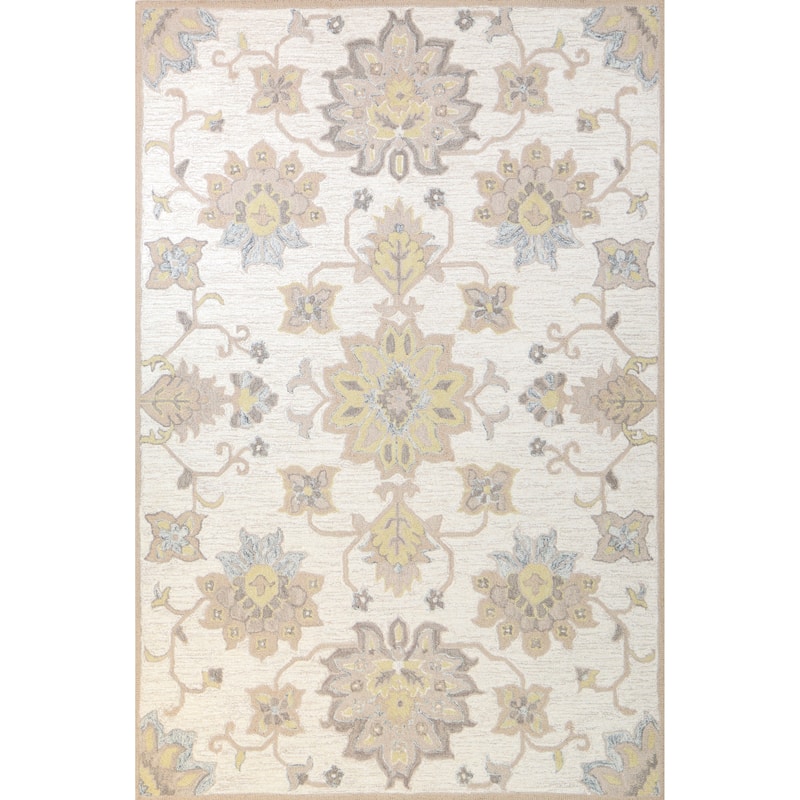 Bashian Neely Ivory Transitional Area Rug