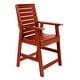 preview thumbnail 15 of 49, Weatherly 5-piece Outdoor Dining Set - 48" Round Table, Counter-height