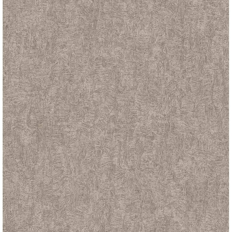 Brewster Ludisia Brown Brushstroke Texture Wallpaper - 20.5in x 396in x 0.025in