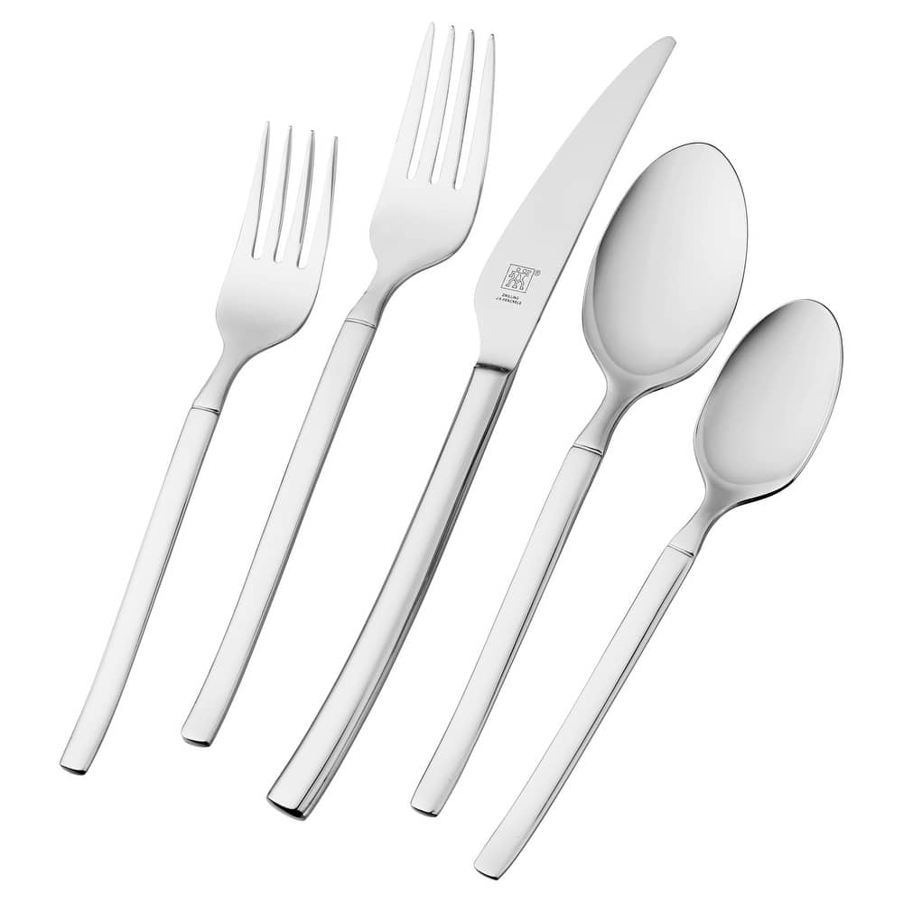 Opus Satin 45-Piece Flatware Set - 45-pc