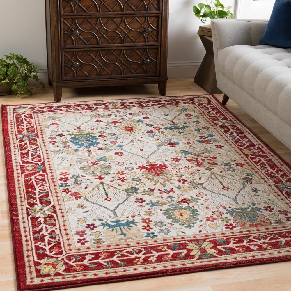 Livabliss William Rustic Vintage Area Rug
