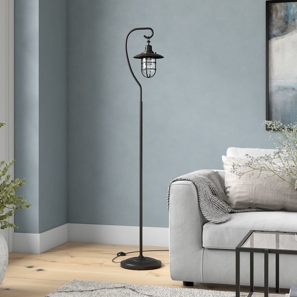 Grey floor lantern on sale