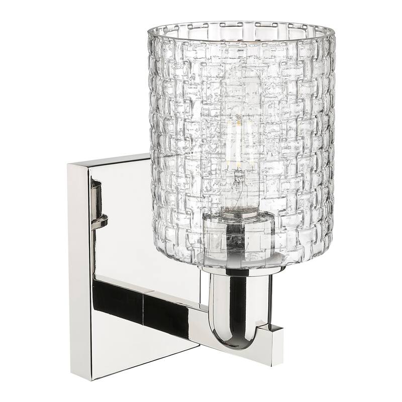 Innovations Lighting Endless Possibilities Arcadia - Cobbleskill - 1 Light 5" Basketweave Sconce
