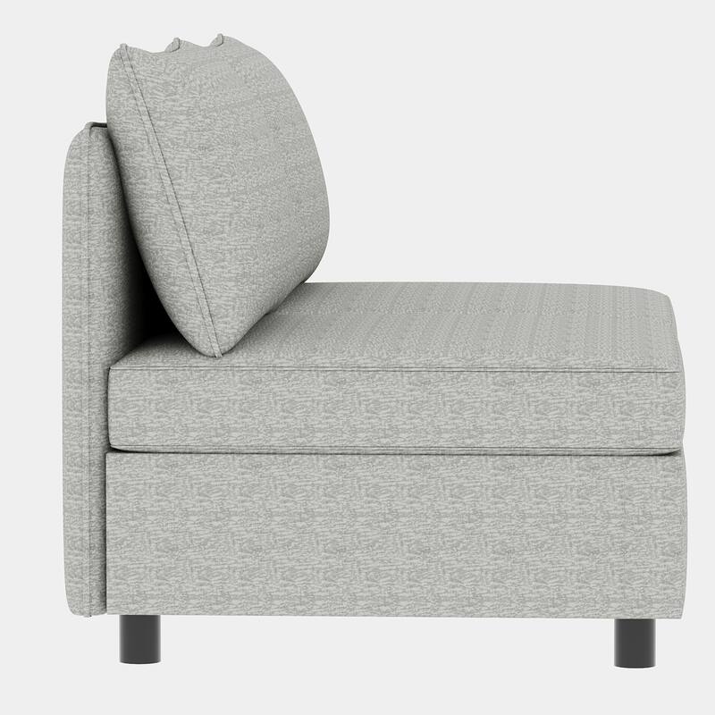 129'' Convertible 8-Seat Modular Sectional Sofa with Storage Ottoman and Comfortable Sleeper Options