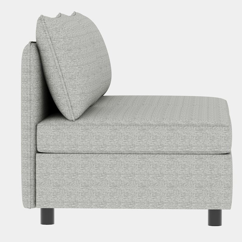 98.5'' Customizable 4 Seater Modular Sectional Sofa with Storage, Comfortable Cushions and Space-Saving Design