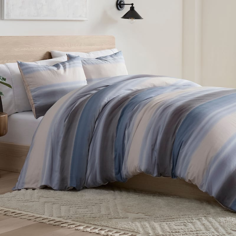 Vellux Alfie Blue/Grey Comforter Set