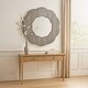 preview thumbnail 7 of 5, Varaluz Scallop Wall Mirror - Gray Shagreen/Weathered Brass