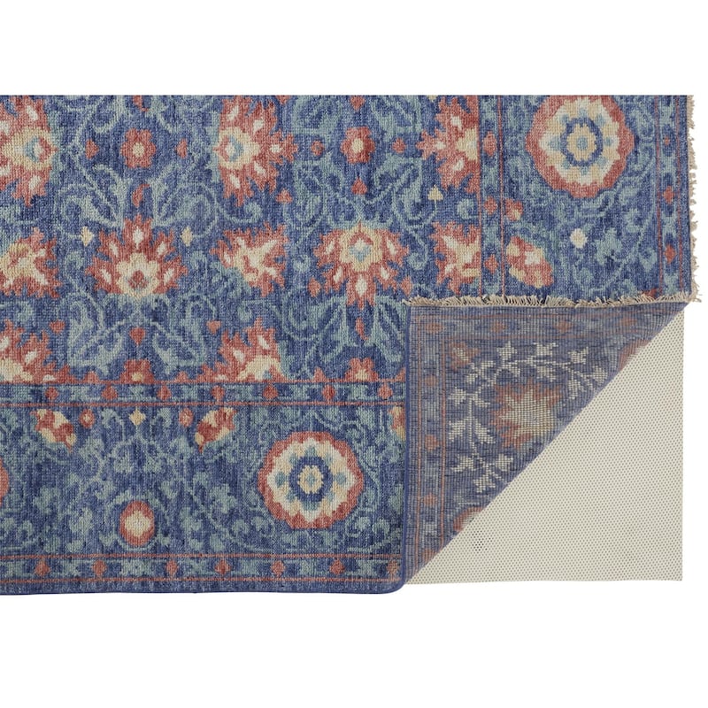 Yuwom Floral Stain Resistant Soft Area Rug By HomeRoots - 2' x 3'