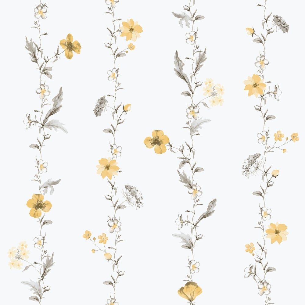 Galerie Wallcoverings Spring Blossom Vertical Floral Garden Non-woven Matte Wallpaper Roll