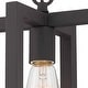 preview thumbnail 22 of 23, Modern Farmhouse 1-light Geometric Kitchen Island Pendant Lighting - 8 in. D