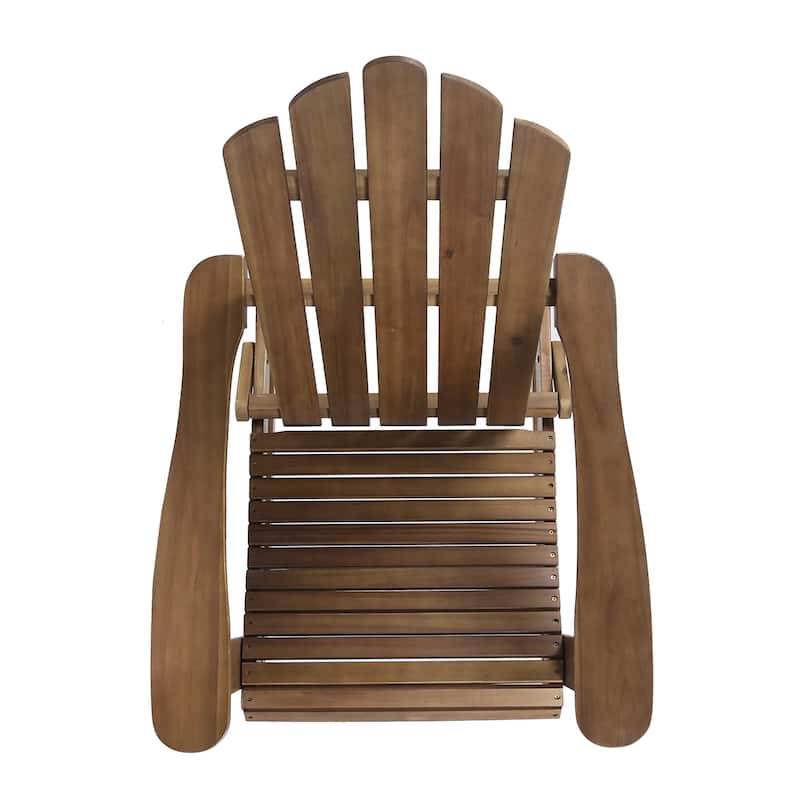 Hollywood Outdoor Adirondack Acacia Rocking Chair by Christopher Knight Home