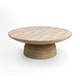 preview thumbnail 22 of 45, Studio London Maddox Single Round Coffee Table Stone Marble Effect