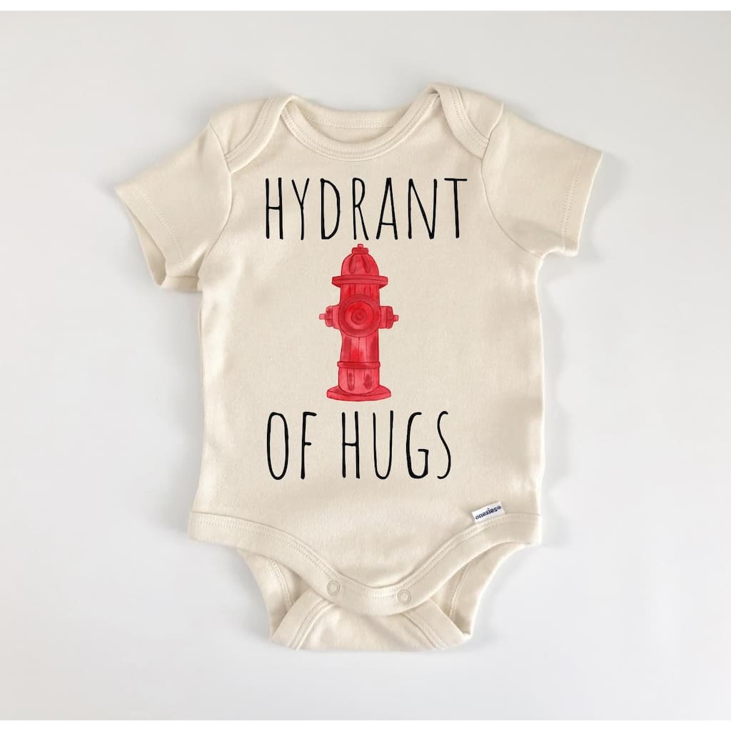 Firefighter Fireman - Baby Boy Girl Clothes Infant Bodysuit Funny Cute Newborn