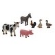 preview thumbnail 2 of 1, Get Ready Kids Farm Animal Playset, 8 Pieces