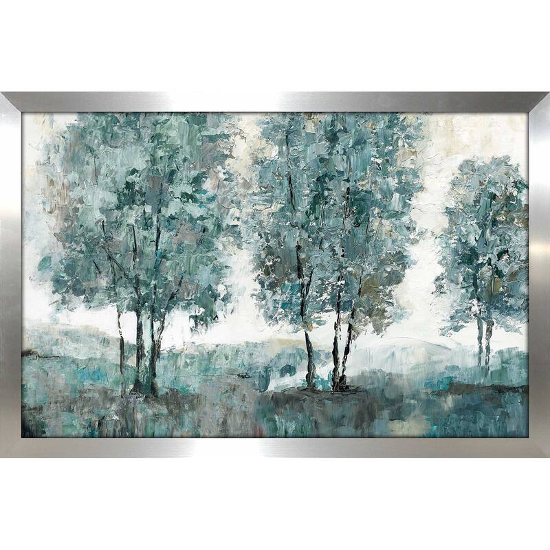 "Teal Sentinel" by Nan Print on Acrylic