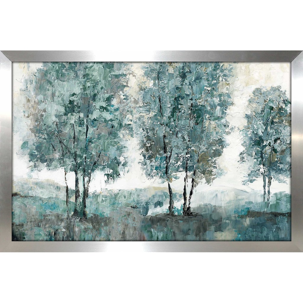 "Teal Sentinel" by Nan Print on Acrylic