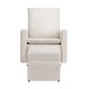 preview thumbnail 2 of 10, Soho Baby Everlee Upholstered Glider/Ottoman