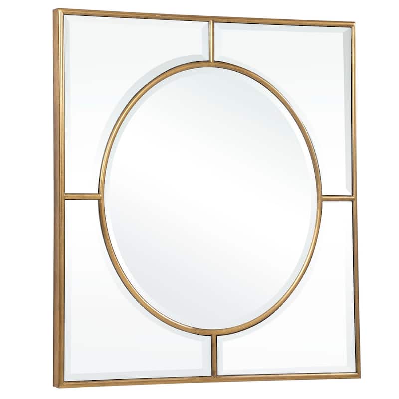 Uttermost Stanford 48" Square Decorative Urban Modern Wall Mirror